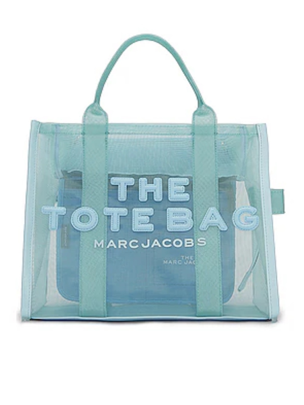 Marc Jacobs The Tote Bag Transparent Pale Blue